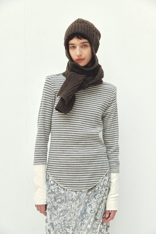 Recycle Wool Muffler Cap