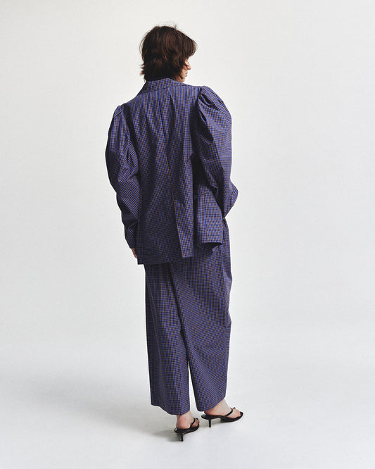 Gathered Sleeve Shirt Jacket