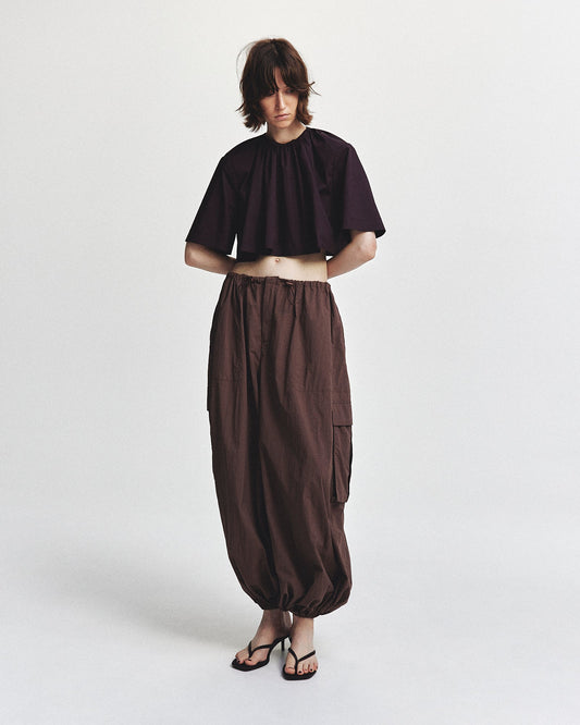 Gathered Short Shirt