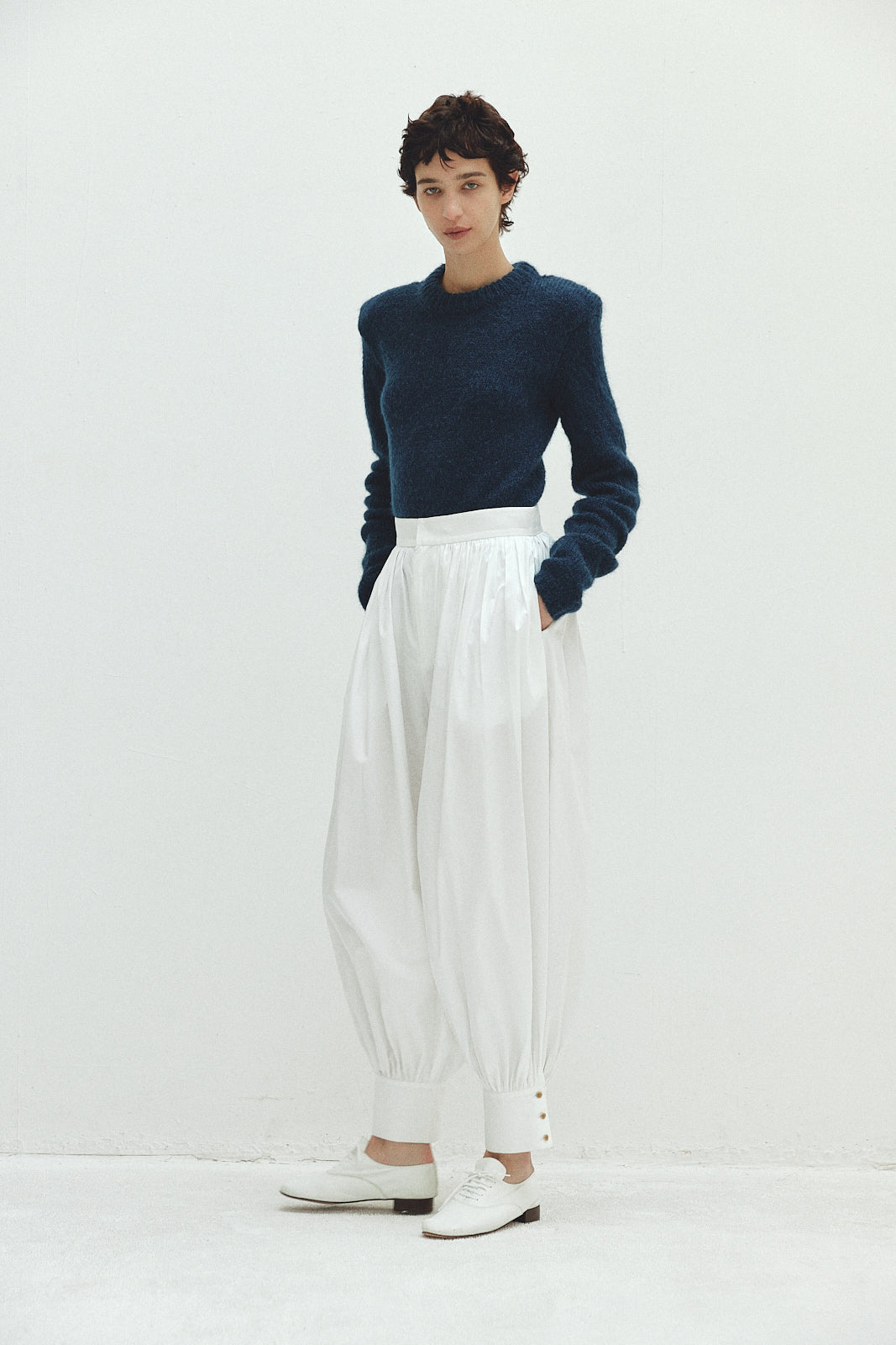 Gathered Pants