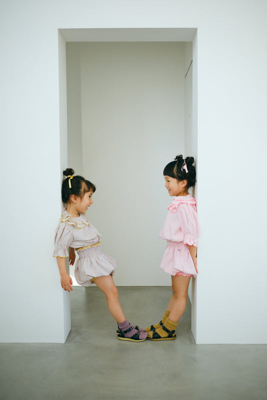 Gingham Tops&Bloomers