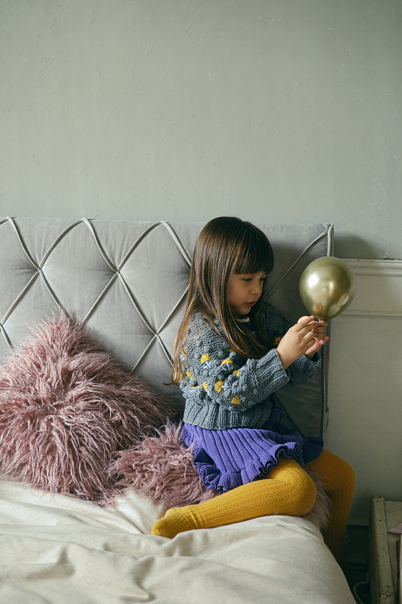 Uhr キッズ　ニットカーディガン GU公式 | キッズ カーディガン(KIDS・TEEN)