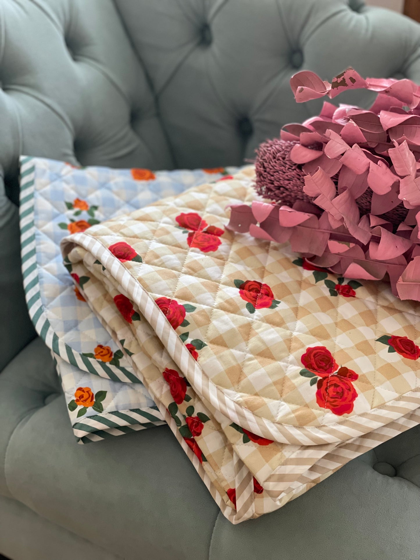 Flower Quilt Spread