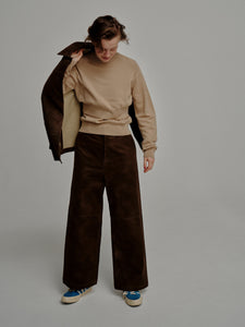 Fake Suede Pants