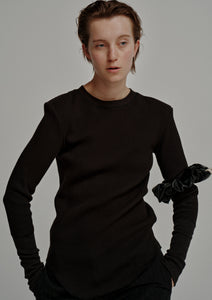Waffle Long Sleeve Tops