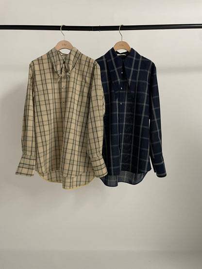 Tied Collar Shirt