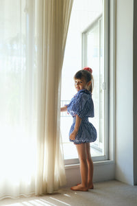 Organic Stripes Tops&Bloomers