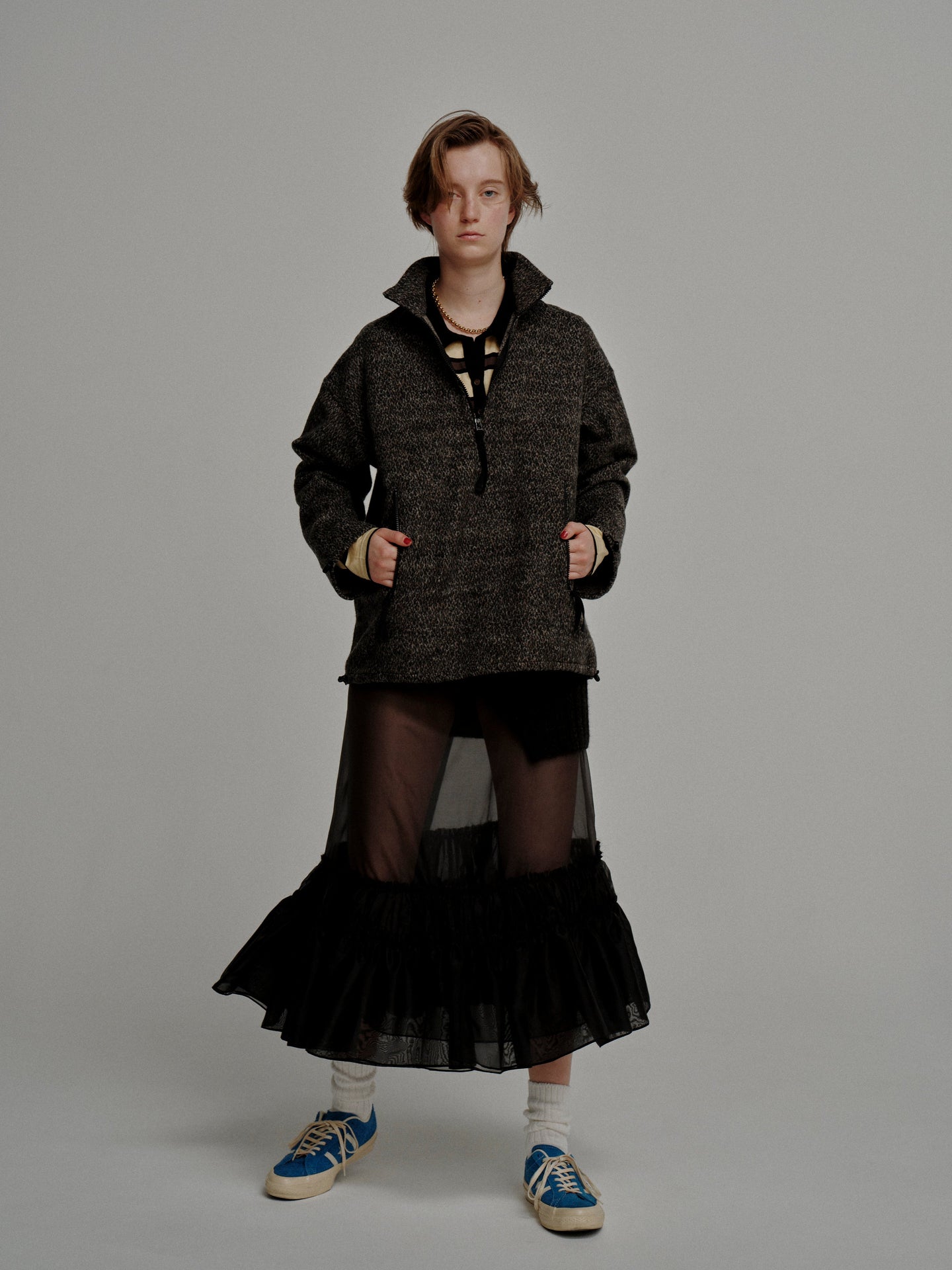 Jacquard Fleece Shirt