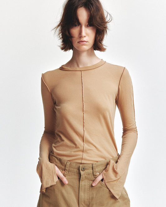 Sheer Long Tee