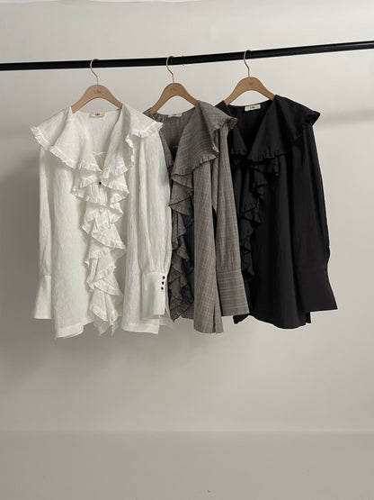 Ruffle Frill Shirt