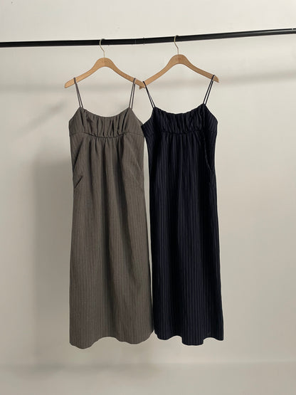 Pinstriped Dress