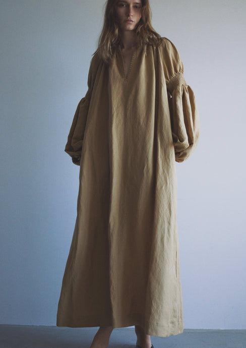 Smocking Embroidery Dress