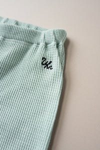 Waffle Frill Pants