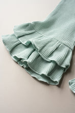 Waffle Frill Pants
