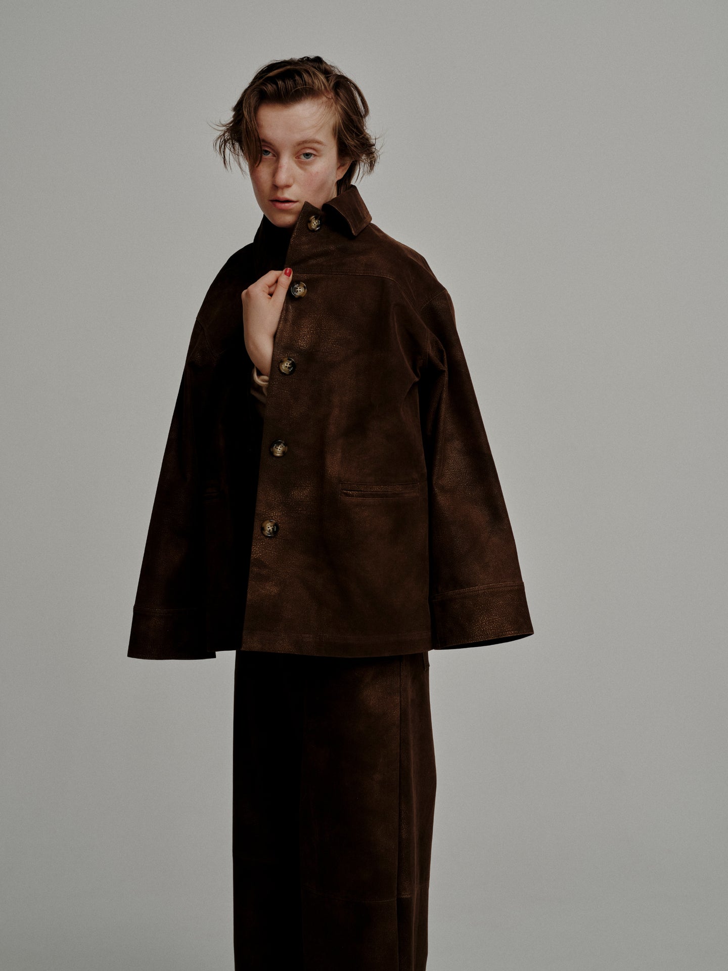 Fake Suede Jacket