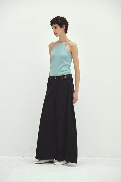 Wide Corduroy Pants