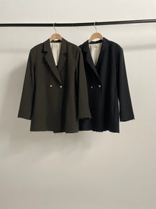 Wool / Silk Striped Jacket