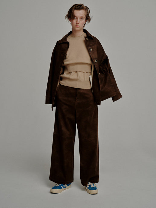 Fake Suede Pants