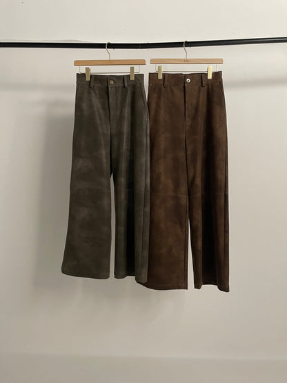 Fake Suede Pants