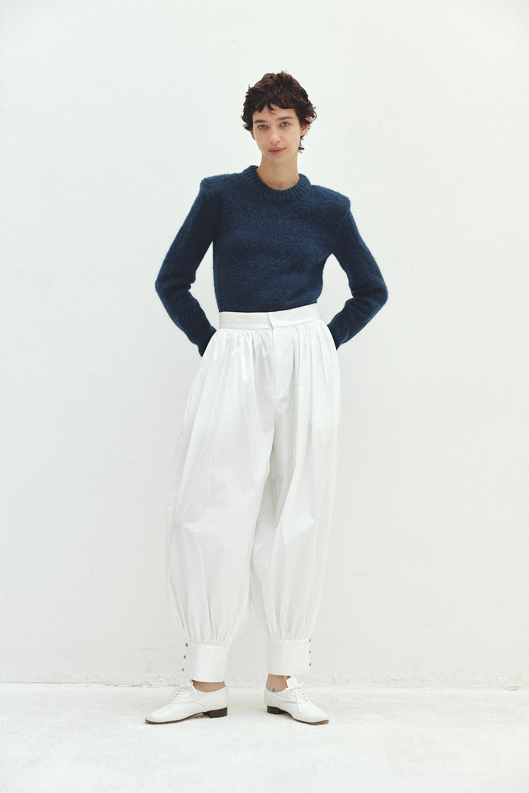 Gathered Pants
