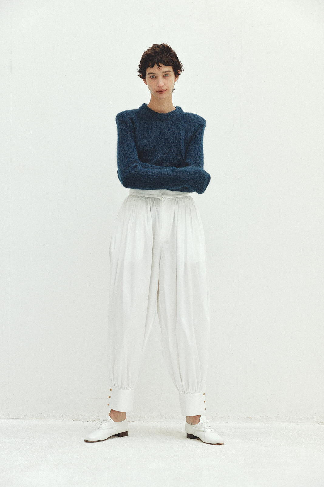 Gathered Pants