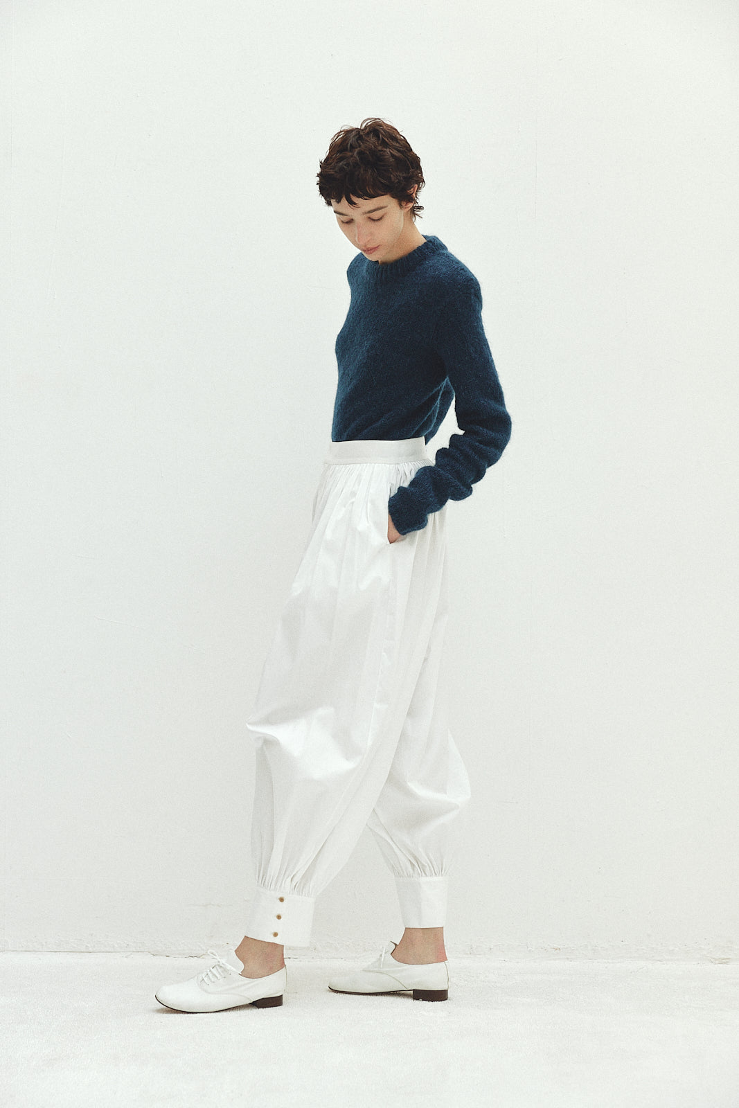 Gathered Pants