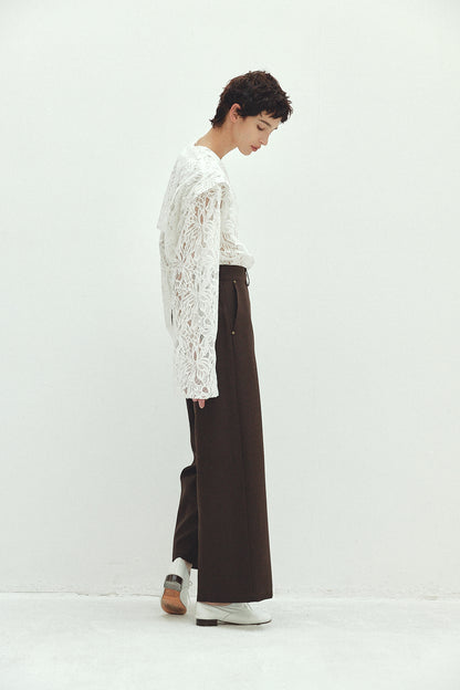 Lace Sailor Collar Blouse