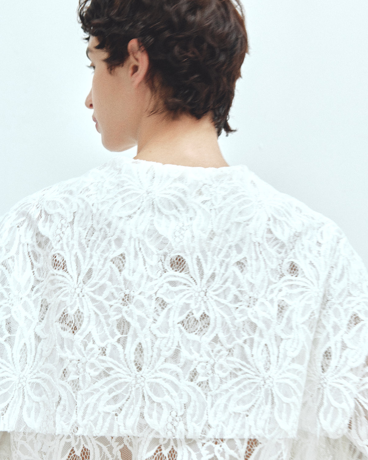 Lace Sailor Collar Blouse