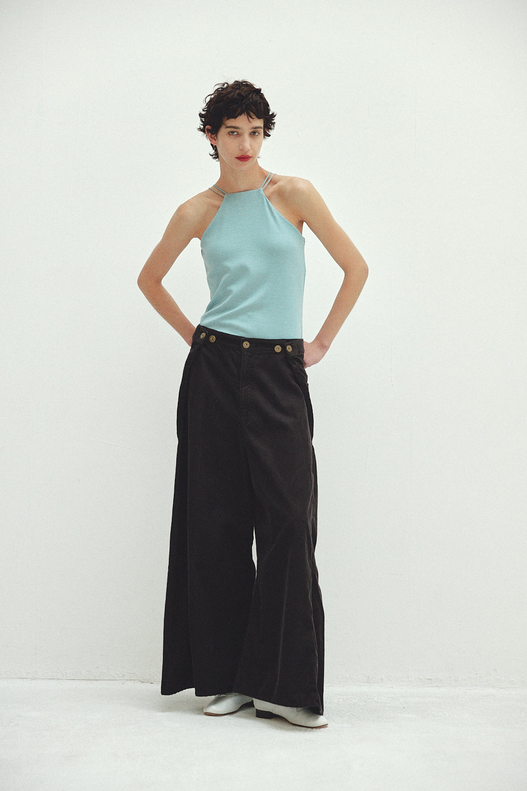 Wide Corduroy Pants