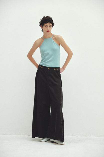 Wide Corduroy Pants