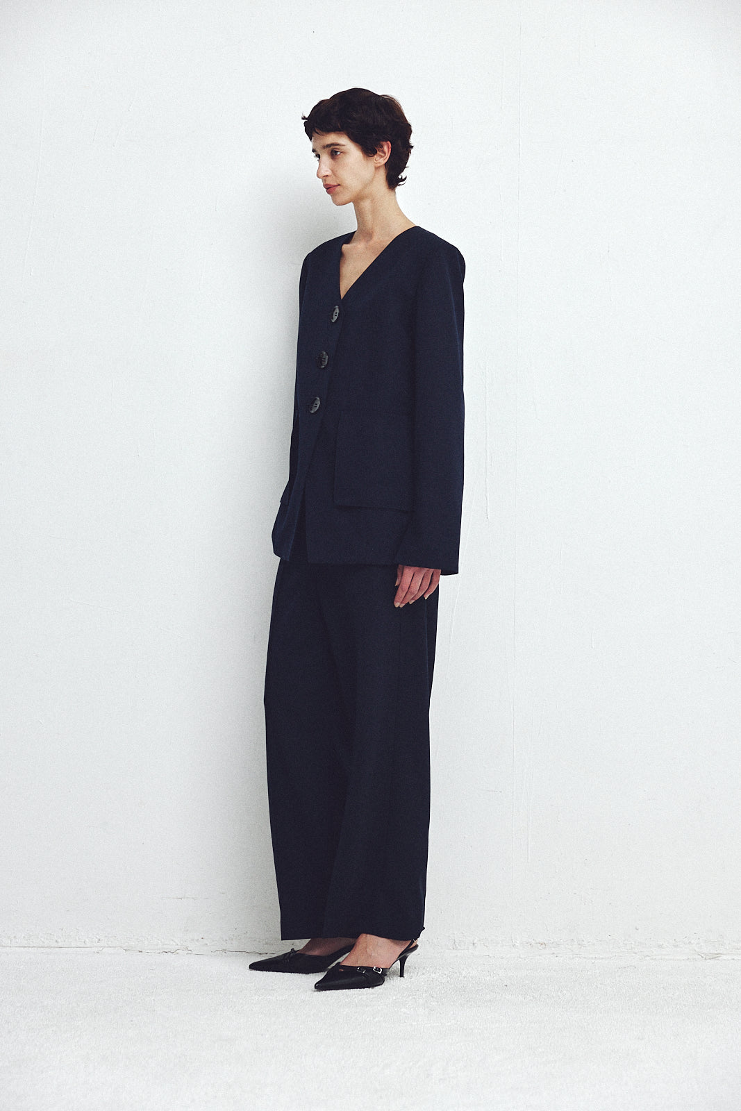 Tailored Straight Pants