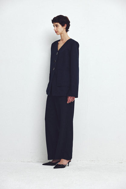 Tailored Straight Pants