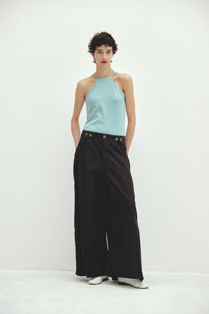 Wide Corduroy Pants