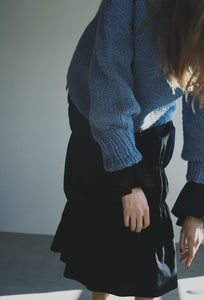 Low Gauge Loose Hand Knit