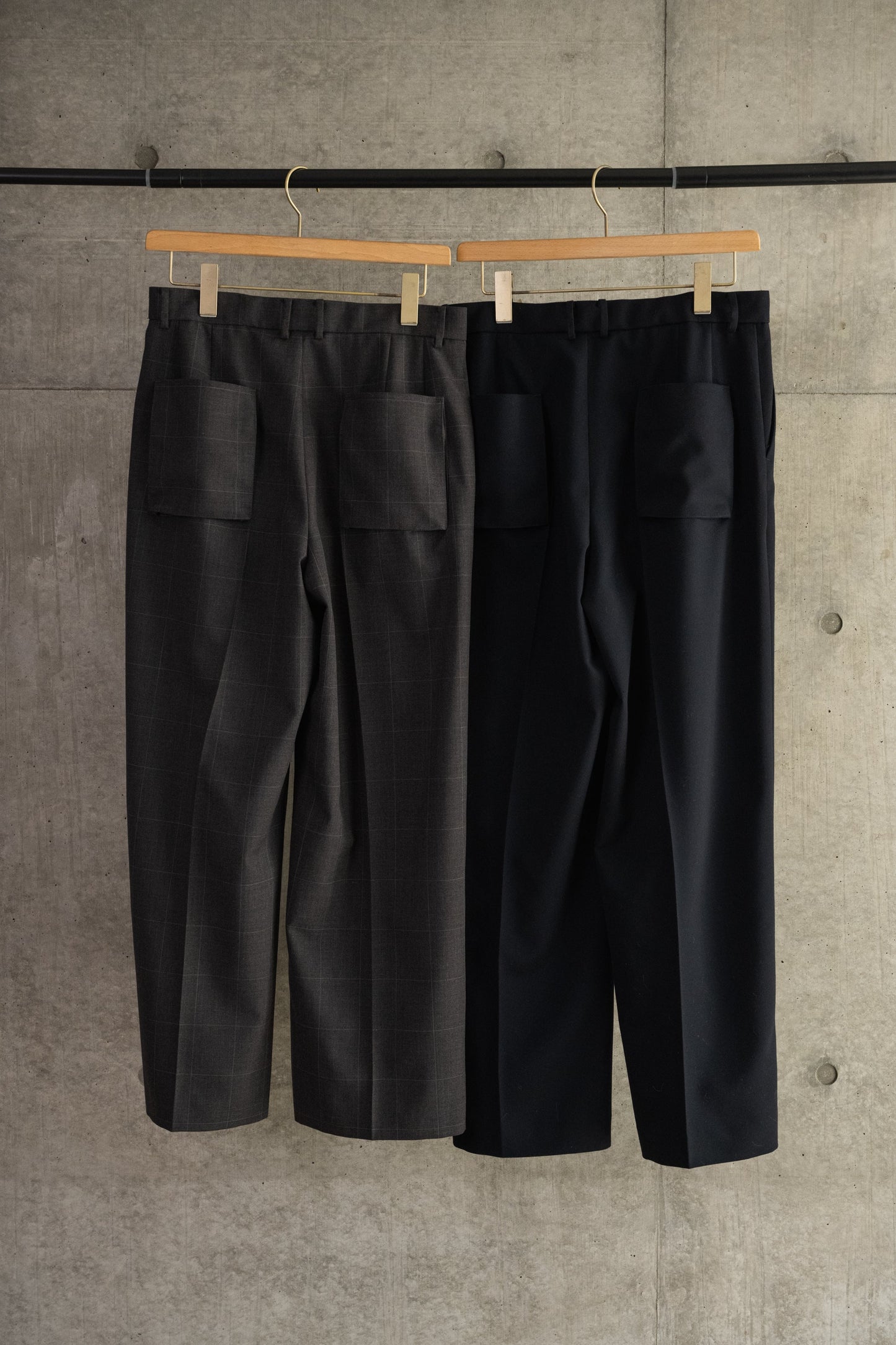 Tailored Straight Pants