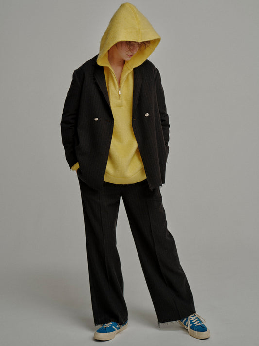 Wool / Silk Striped Jacket
