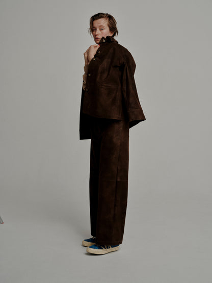 Fake Suede Pants