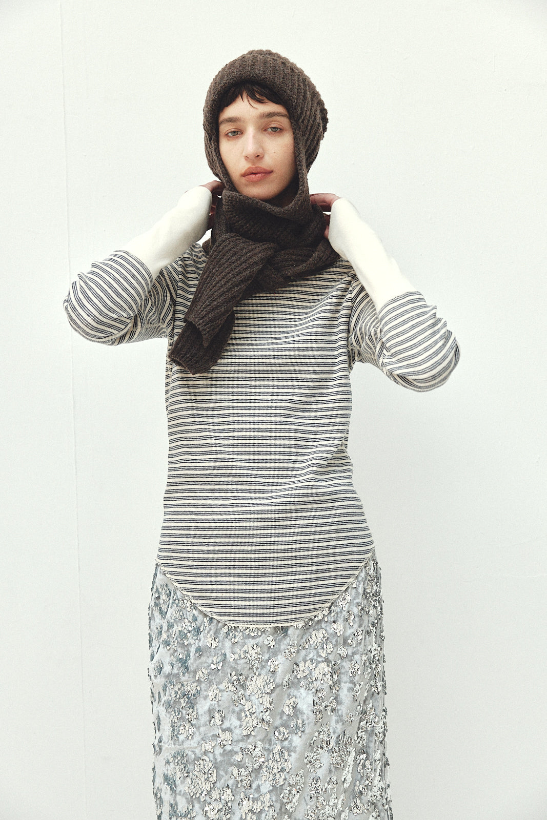 Recycle Wool Muffler Cap