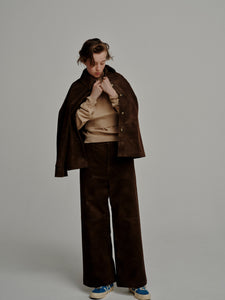 Fake Suede Pants