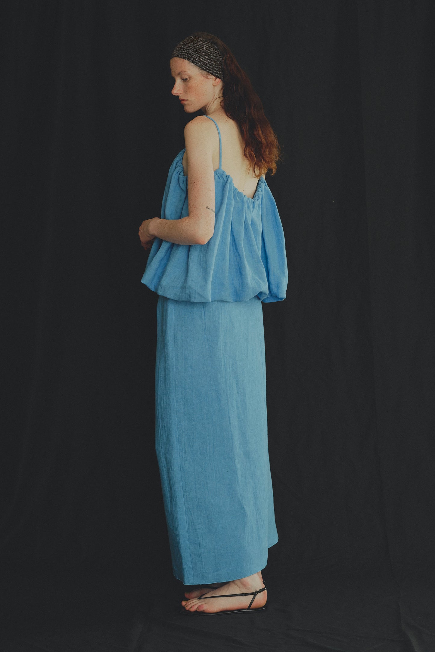 Linen Balloon Camisole