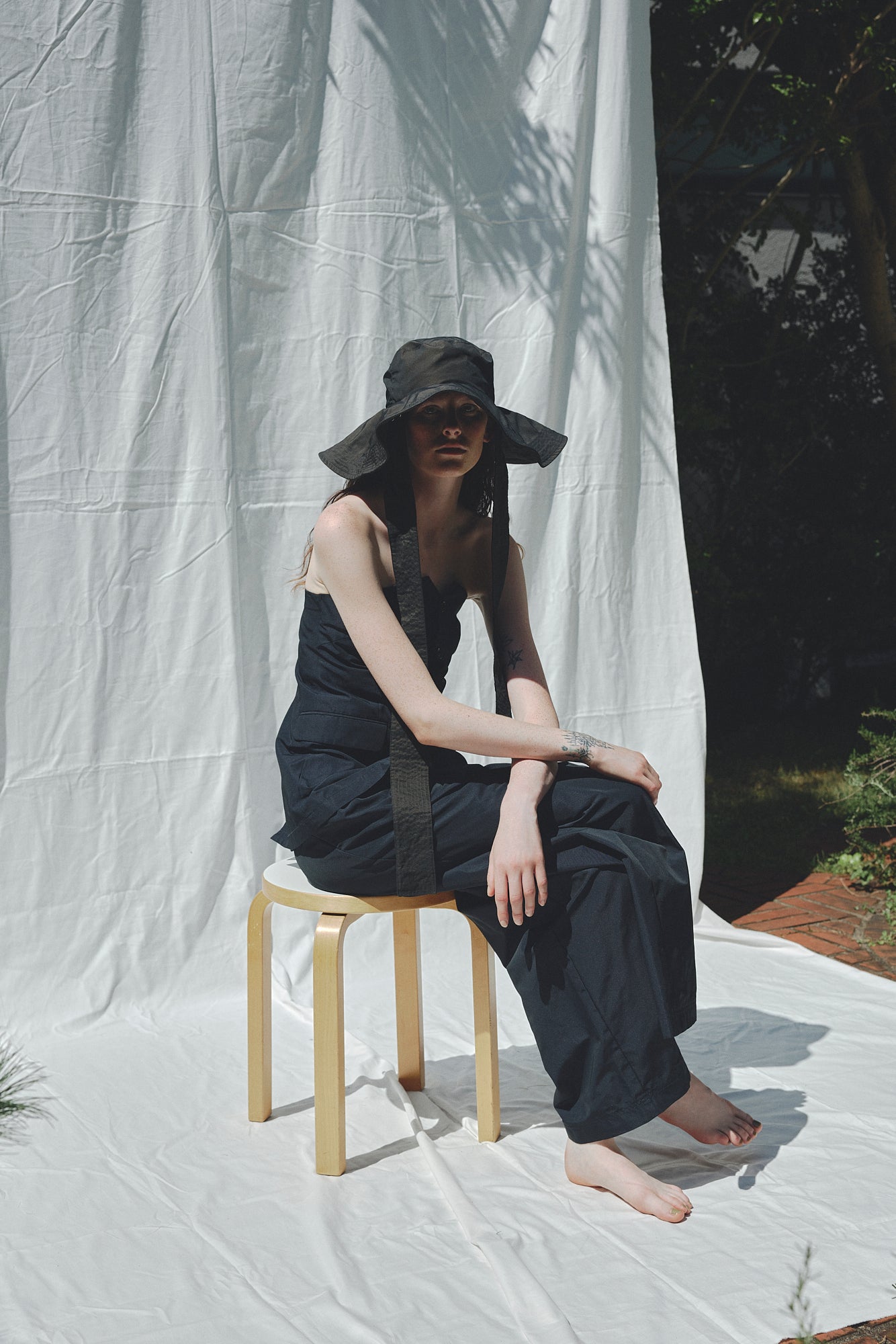 【未使用/値下げ】uhr サンハット　ブラック Sun Hat 25SS – Uhr Online store