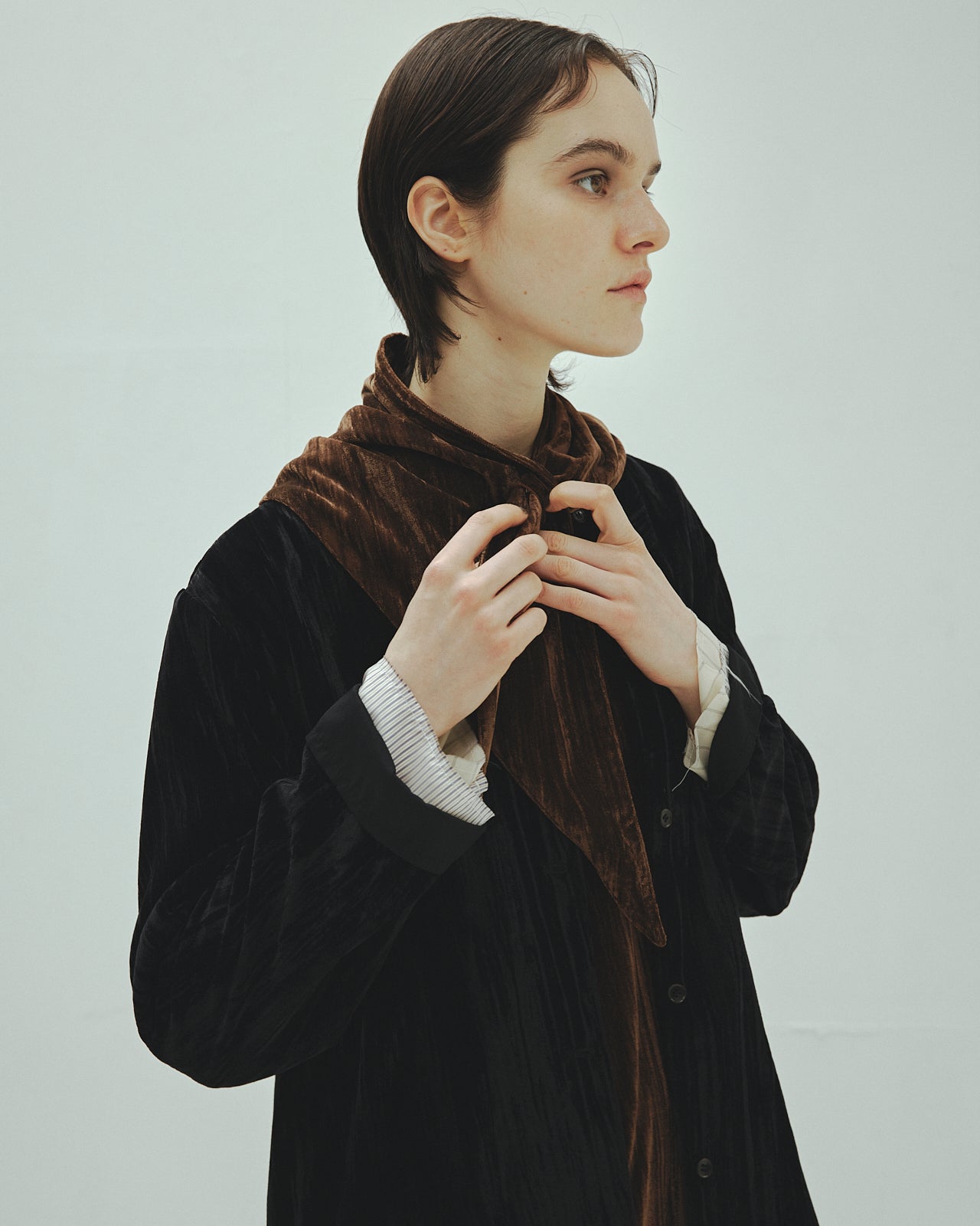 Velor Shirt Jacket – Uhr Online store
