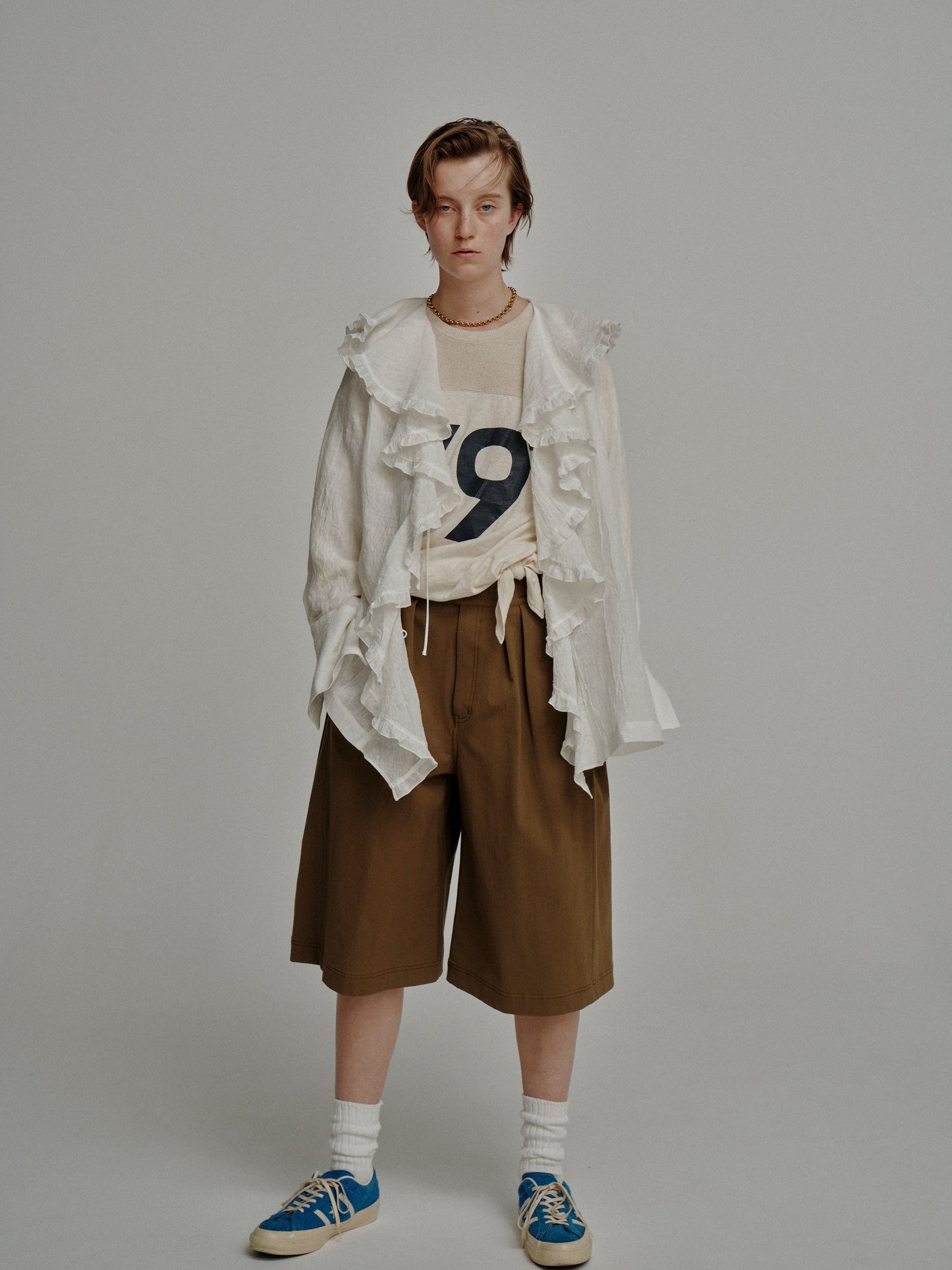 Ruffle Frill Shirt