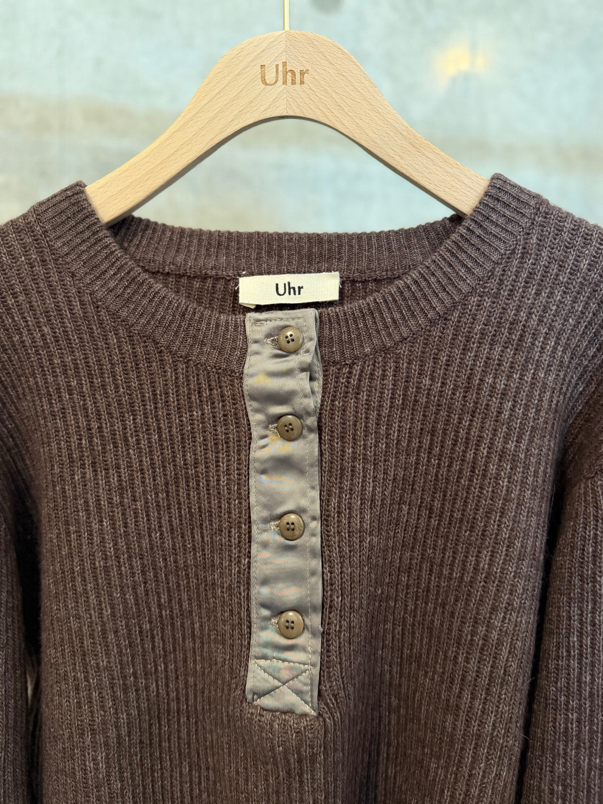 Henlyneck Knit Tops