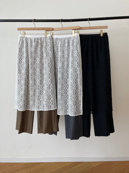 Lace Skirt & Pants