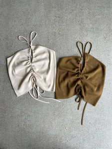 Drawstring Camisole Knit