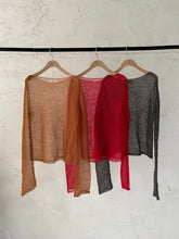 Sheer Knit Tops