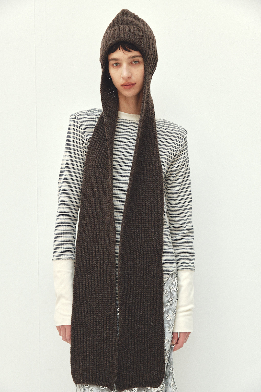 Recycle Wool Muffler Cap