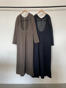 Back-open Overall