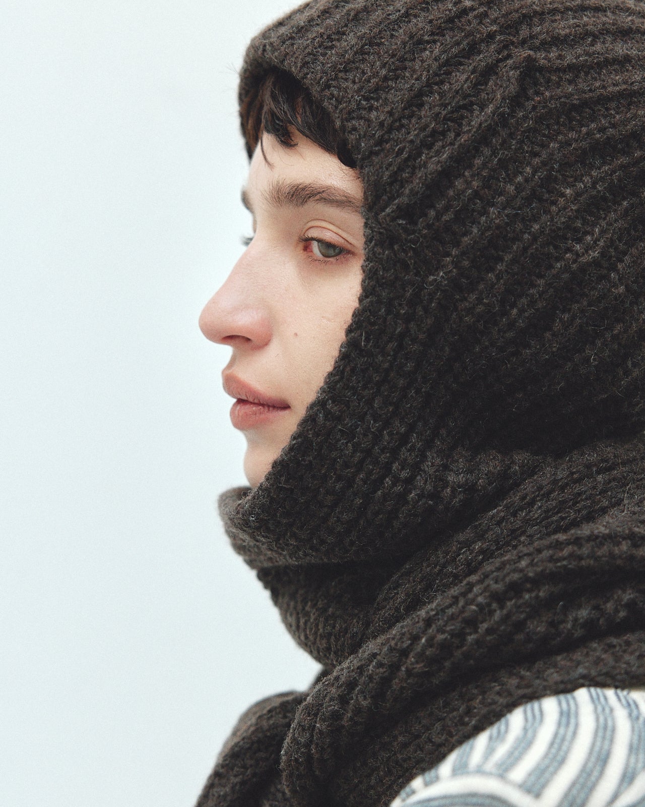 Recycle Wool Muffler Cap